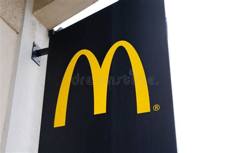 Mcdonalds Logo Sign And Brand Logo Jim Delligatti Street Chain Of