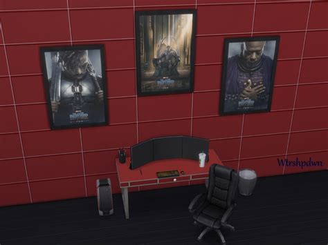The Sims Resource Black Panther Movie Posters
