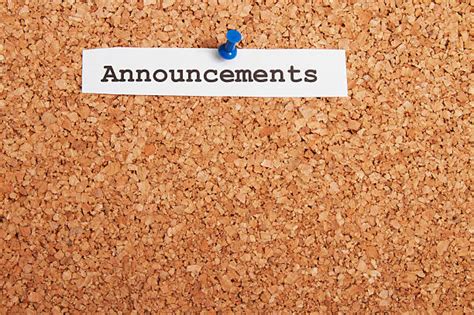 Royalty Free Announcement Message Pictures Images And Stock Photos