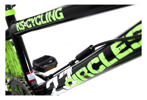 Bmx Freestyle 20 „23 Circles“ Noir Vert Ks Cycling Alltricksfr