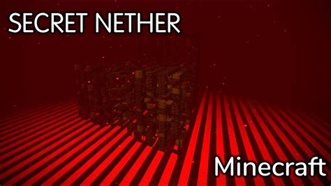 How To Find The Secret Nether In Minecraft Youtube