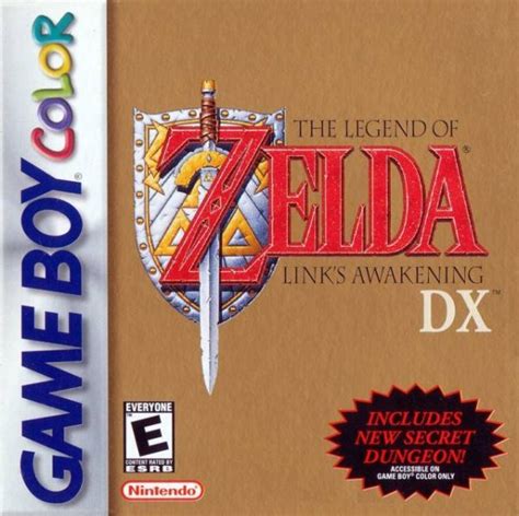 The Legend Of Zelda Links Awakening Dx Cover Artwork