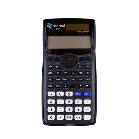 Buy Zentesi Scientific Calculator For Secondary School With Solar Power