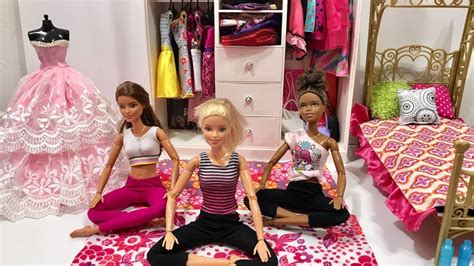 Barbie Doll Friends Day Routine Youtube