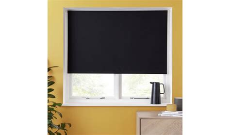 Buy Argos Home Blackout Roller Blind 6ft Black Blinds Argos