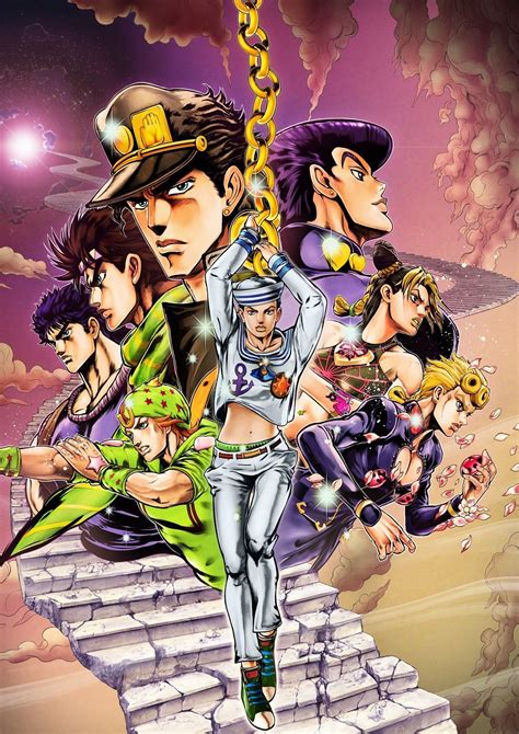 Jojos Bizarre Adventure Eyes Of Heaven Poster Jojos Bizarre