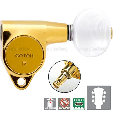 Gotoh Sg301 05p1 Mg Magnum Locking L3r3 Set W Oval Pearl Reverb