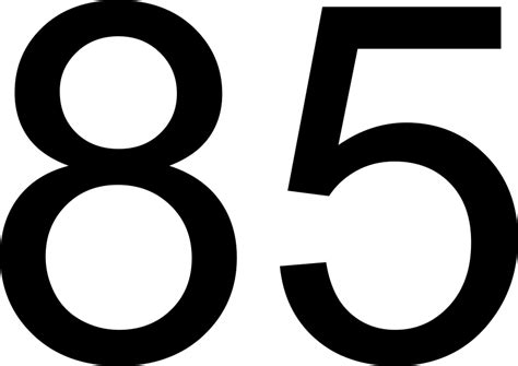85 — восемьдесят пять натуральное нечетное число в ряду натуральных