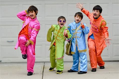 Kid Costumes Group Of 4 Costume All Boys Group Costumes The Beatles