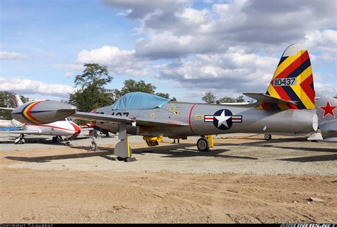 Republic F 84g Thunderjet Usa Air Force Aviation Photo 2225823