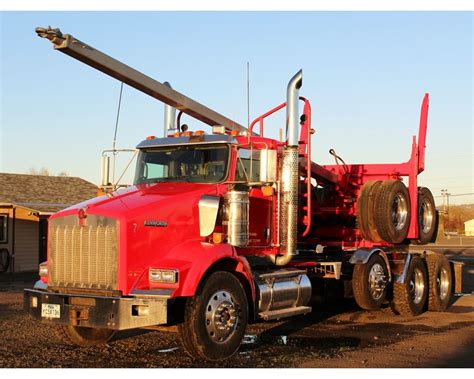 2009 Kenworth T800 Logging Truck For Sale Rickreall Or