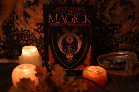 Aleister Crowleys Four Books Of Magick Liber Aba The Golden One