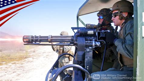 Helicopter Door Guns Ground Training Gau 21 50 Cal And M134 Minigun