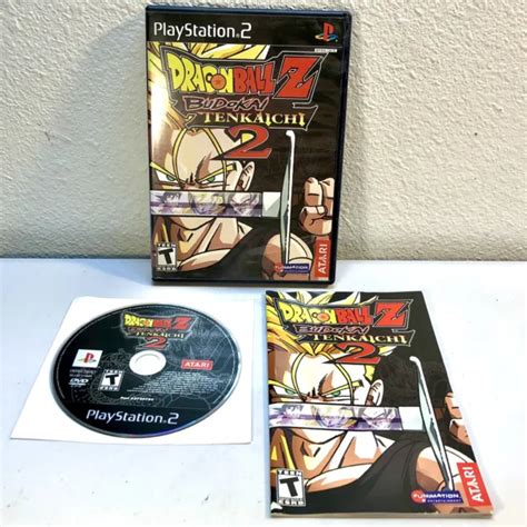 Dragon Ball Z Budokai Tenkaichi 2 Sony Playstation 2 Ps2 2006 Complete Cib 69 95 Picclick
