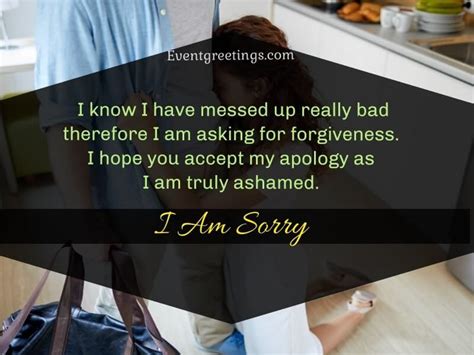 40 Im Sorry Quotes To Apologize With Right Word Events Greetings