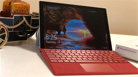 Microsoft Surface Pro Signature Type Cover Keyboard Poppy Red