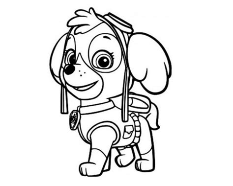 Paw Coloring Page Coloring Home