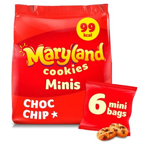Sale Maryland Mini Choc Chip 6 Pack Approved Food