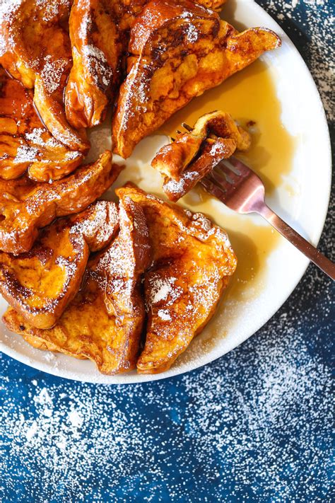 Pumpkin Spice French Toast Damn Delicious