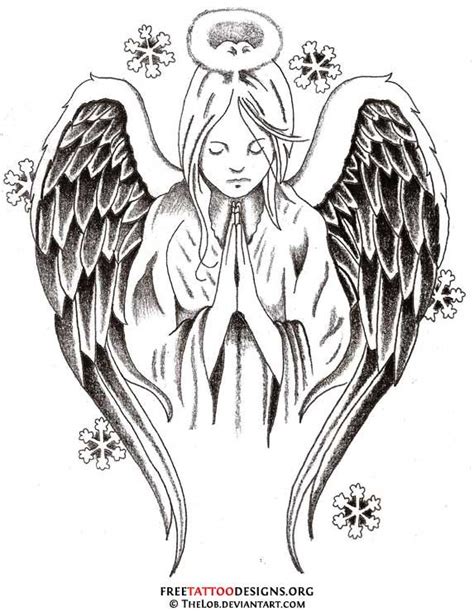 Praying Angel Tattoo Design Fallen Angel Tattoo Guardian Angel Tattoo