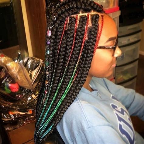 Keep the box braids open and decorate it with beads of her favorite color. Box Braids Hairstyles for Kids 2018 | Kids Hairstyle ...