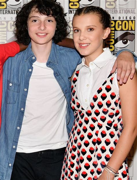 Millie Bobby Brown And Finn Wolfhard - Millie Bobby Brown Reveals the Sweet Words Co-Star Finn Wolfhard