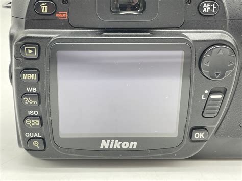 Nikon D80 Digital Slr Camera Body Only Black Used Ebay