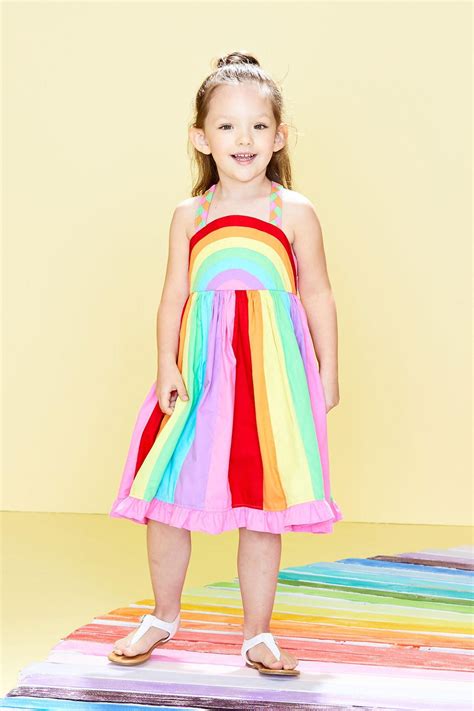 Girls Over The Rainbow Dress Rainbow Dress Rainbow Fashion Dresses