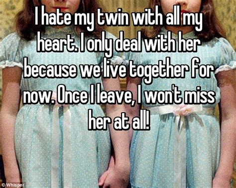 people reveal the reasons why they hate their twin daily mail online