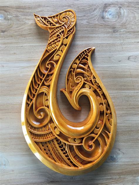 Hei Matau Maori Art Maori Patterns Carving