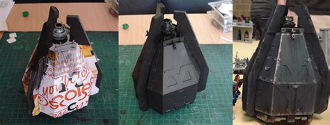 Forge world drop pods (the dreadclaw and the kharybdis). Captain Stainguard 40k Scratch Building : Space Marine ...