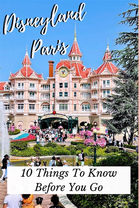10 Things To Know For Visiting Disneyland Paris The Stickered Suitcase