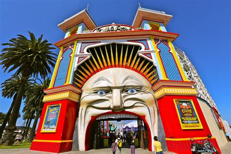 Luna Park Australia Melbourne  Luna Park  Melbourne travel, Australia