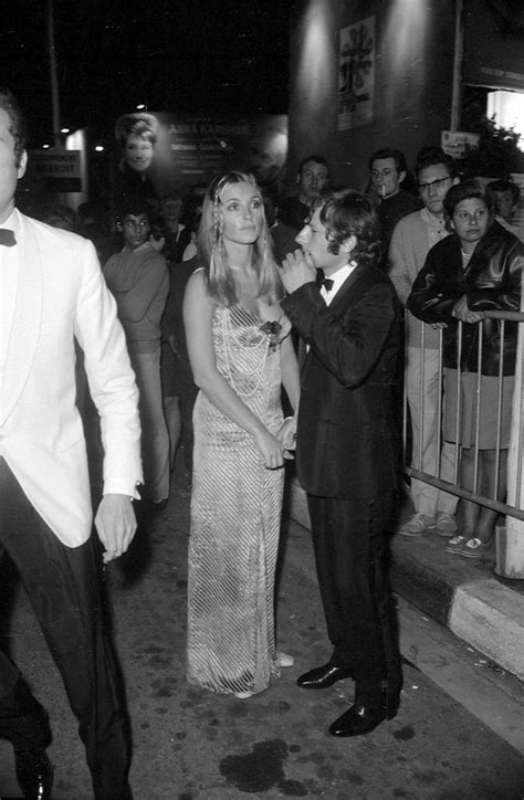 roman polanski and sharon tate at the cannes film festival 1968 hollywood actresses in hollywood