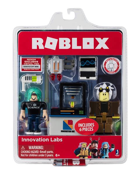 Roblox Action Collection Innovation Labs Game Pack Includes