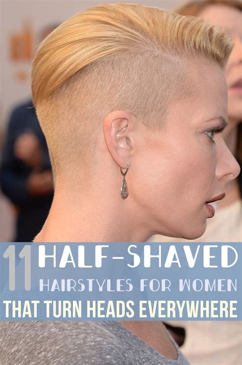 11 Half Shaved Hairstyles For Women That Turn Heads Everywhere