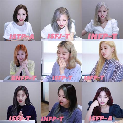 Once Twices Mbti Personality Types Nayeon Istp A