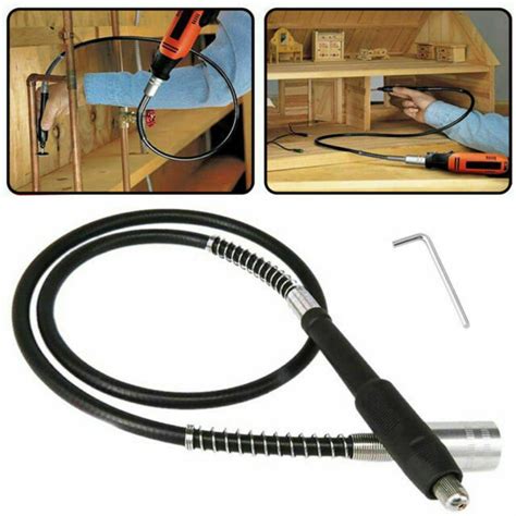 42 Extension Flexible Rotary Drill Tool Drive Flex Shaft Attachment Ebay