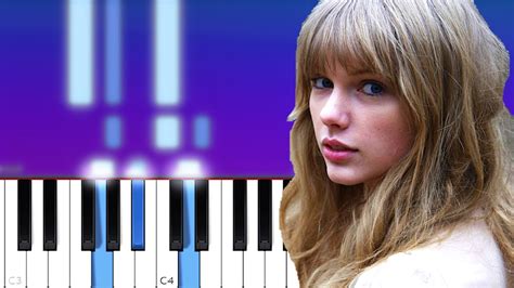 Taylor Swift Hoax Piano Tutorial Acordes Chordify
