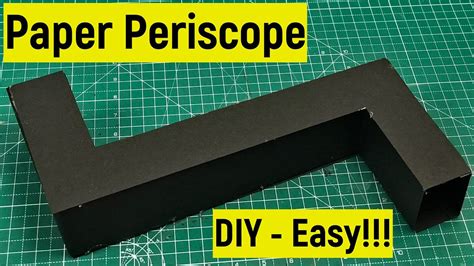 Periscope Model Making Paper Periscope Making Easy Working