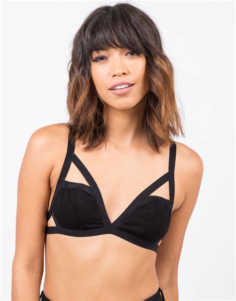 strappy bralette black bralette womens intimates 2020ave