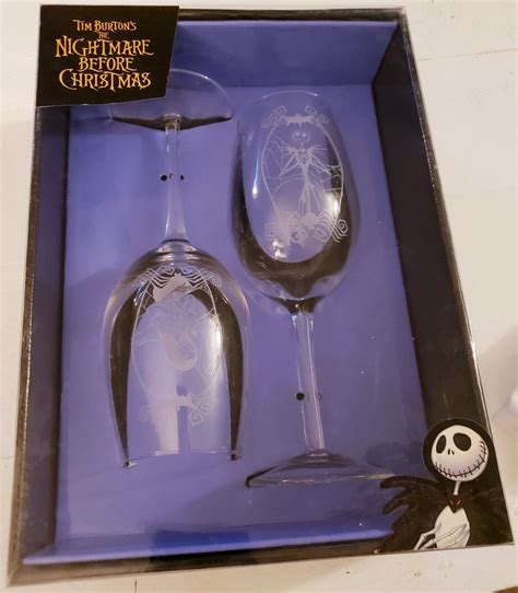 Ideal T Jack And Sally Nightmare Before Christmas Personalised Wine