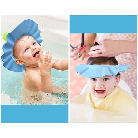 How do i get my baby to like baths? Hair Wash Shampoo Shield Waterproof Splashguard for Infant ...