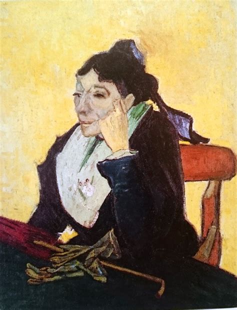 Van Gogh Painting The Woman From Arles