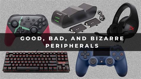 Good Bad And Bizarre Video Games Peripherals Of Yore Keengamer