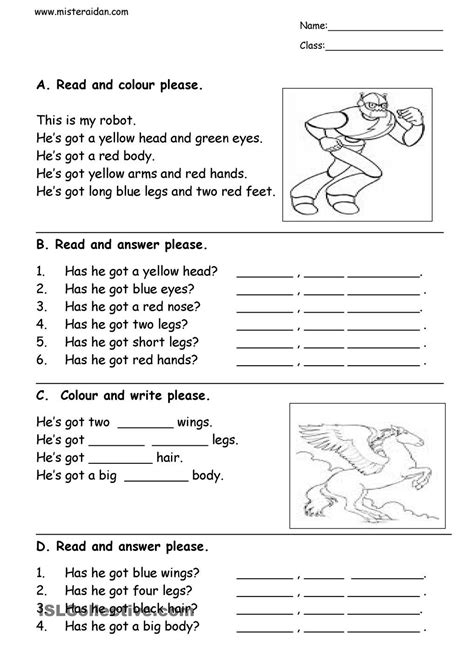 Body parts esl picture dictionary worksheets to improve vocabulary. First Grade Body Parts Worksheet For Grade 1 - Free Download Wallpaper