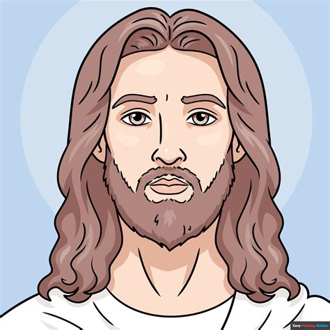 How To Draw Jesushow To Draw Jesus Step By Stephow To Draw Jesus Face Images And Photos Finder