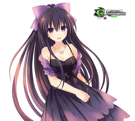 Date A Liveyatogami Tohka Mega Kawaiii Nigthdress Render Ors Anime Renders