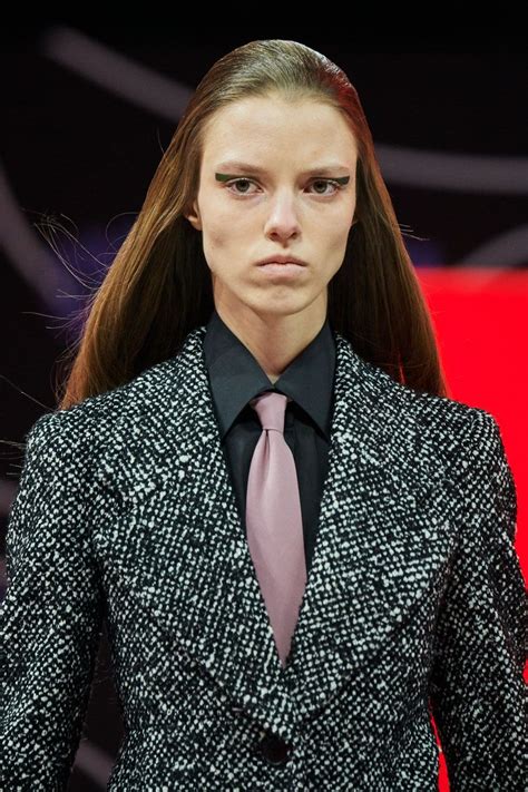 Prada Fall 2020 Ready To Wear Collection Runway Looks Beauty Models