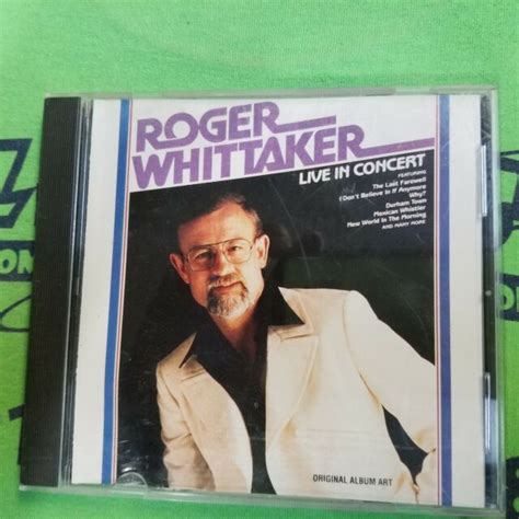 Roger Whittaker Live In Concert 1975 1992 Music Cd Ebay